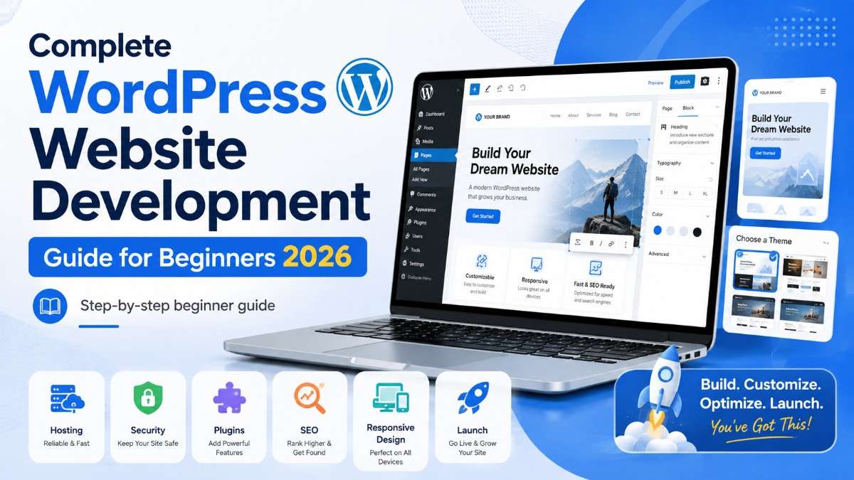 Complete WordPress Website Development Guide for Beginners 2026