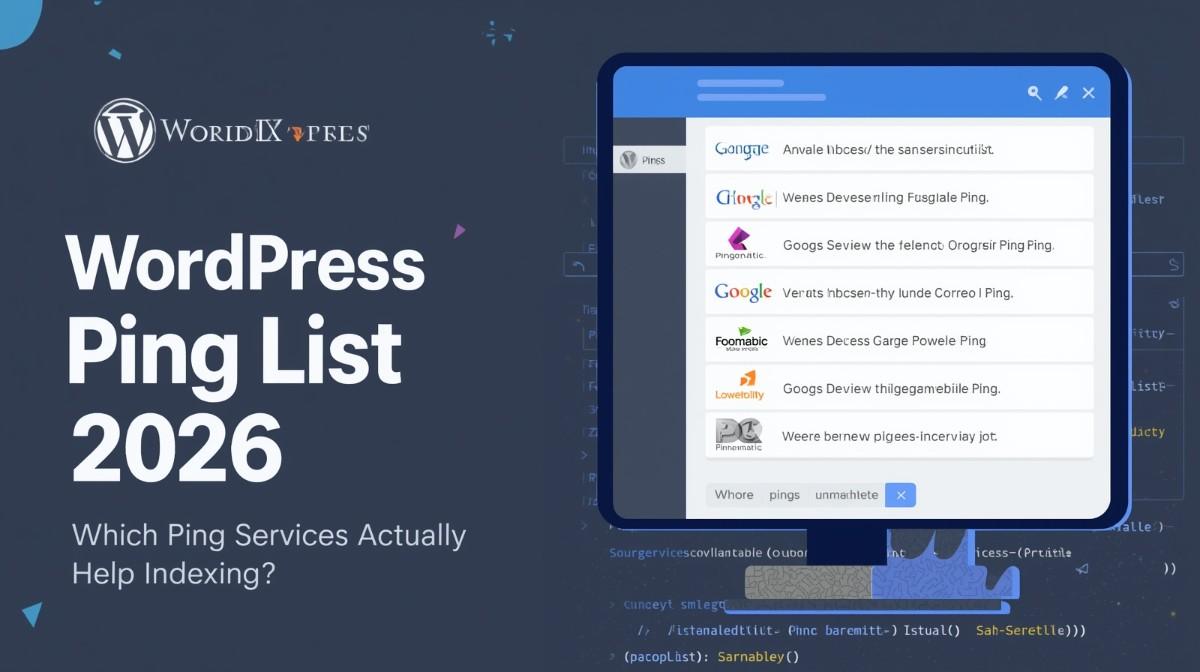 WordPress Ping List 2026